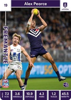 2023 AFL TeamCoach #19 Alex Pearce Front